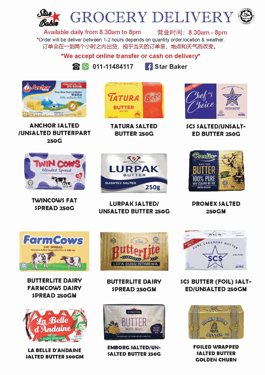 Grocery Item Listing